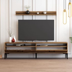 Unidade de TV Istanbul – Nogueira – 180x47x35 cm