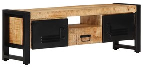 vidaXL Móvel de TV 120x30x40 cm madeira de mangueira maciça