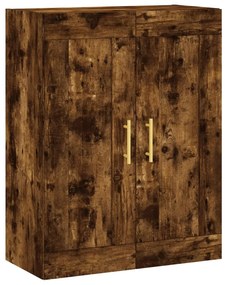 Armário alto 69,5x34x180 cm madeira processada carvalho fumado