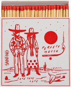 Caixa de fósforos de design A Cowboy's Perfect Match