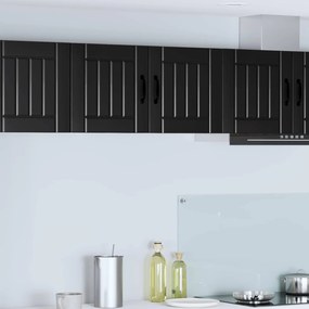 vidaXL Armário de Cozinha Preto 80 x 31 x 40 cm Madeira processada