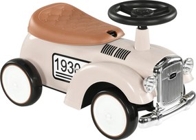 AIYAPLAY Carro Andador Bebé Buzina Armazenamento Volante Creme 58x27x35 cm | Aosom Portugal