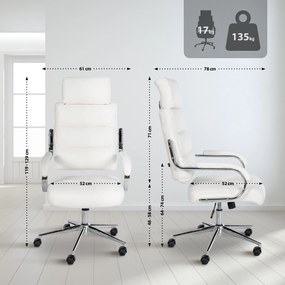 Cadeira de escritório Campo Branca