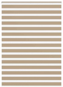 vidaXL Cortina de zebra 165x230 cm largura do tecido 160,9cm poliéster