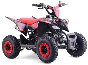MINI MOTO 4 GASOLINA PARA CRIANÇAS 49cc Roan Ratte R6 4.5cv VERMELHA