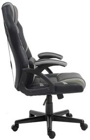 Cadeira Gaming GM1000 Preto/Cinzento MUVIP