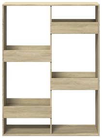 Estante 100x33x135 cm derivados de madeira carvalho sonoma