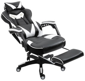 Vinsetto Cadeira de escritorio gaming ergonômica Altura ajustável Recl