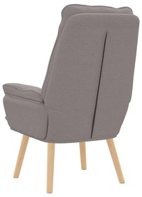 Cadeira Relaxante Taupe Tecido
