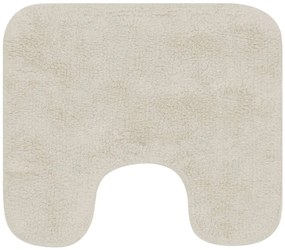 Conjunto tapetes de casa de banho 2 pcs tecido branco