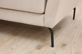 Sofá de 3 Lugares Mapa – Creme – 214 cm x 90 cm x 84 cm