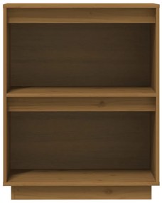 Armário consola 60x34x75 cm pinho maciço castanho mel