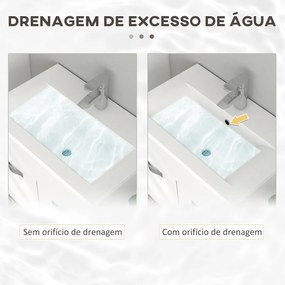 Conjunto de Móveis para Casa de Banho "Porto" com Lavatório – 4 Peças