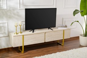 Móvel TV Serenity – Travertine Gold – 180 x 50 x 29,5 cm