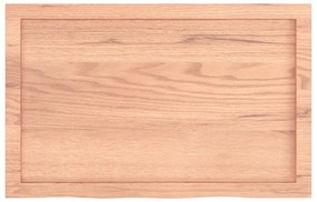 Prateleira de parede 80x50x(2-6) cm carvalho tratado castanho