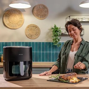 Fritadeira a ar, Airfryer com dupla resistência Cecofry&Grill 6500