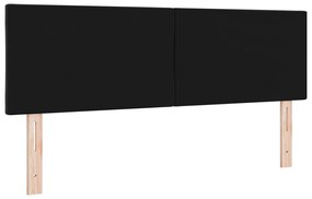 Cabeceira vidaXL Design de Blocos de Diamante Preto 140 cm Veludo