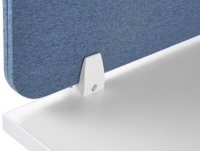 Painel divisor de secretária azul 80 x 40 cm WALLY Beliani