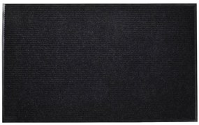 Tapete preto para porta em PVC 120 x 180 cm
