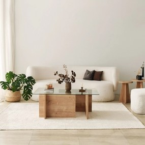 Mesa de Café Escape - Carvalho Safira - 105x40x65 cm