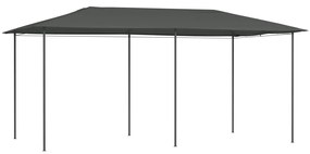 vidaXL Gazebo 2,98x5,3x2,59 m 160 g/m² antracite