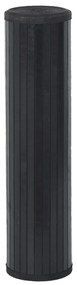 Tapete retangular 60x200 cm bambu preto