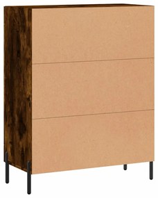 Aparador 69,5x34x90 cm derivados de madeira cor carvalho fumado