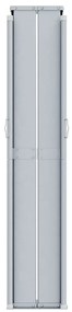 Toldo lateral retrátil 160x1000 cm azul