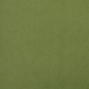 Cadeira baloiço c/ pernas de metal e banco veludo verde-claro