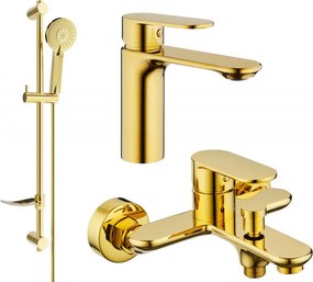 Mexen Milo Conjunto de banho DF40, dourado - 71303DF40-50
