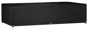 vidaXL Capa p/ mobiliário de jardim 12 ilhós 315x160x75 cm retangular