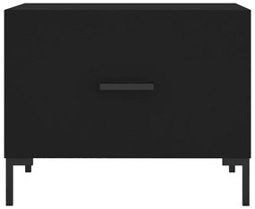 Mesa de centro 50x50x40 cm derivados de madeira preto