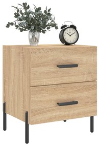 Mesa cabeceira 40x35x47,5 cm derivados madeira carvalho sonoma