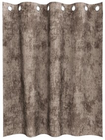 Cortinas 2 pcs com Ilhós Cappuccino 140x140 cm