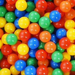 vidaXL Bolas de brincar 1000 pcs multicolor