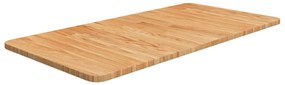 Bancada p/ WC 80x40x1,5 cm madeira tratada castanho-claro
