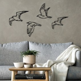 Acessório Decorativo de Parede Zevahir – Preto – 100 x 24 cm