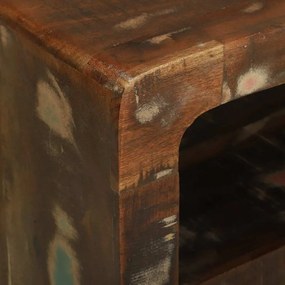 Armário para TV 80x32x36 cm de Madeira Recuperada