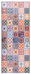 vidaXL Tapete/passadeira 80x200 cm mosaicos
