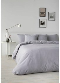 Capa nórdica Naturals Lino Cinzento - Cama de 150 (240 x 220 cm)