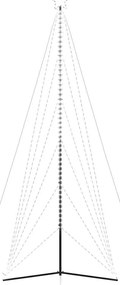 LED Árvore de Natal 861 LEDs Branco Frio 478 cm