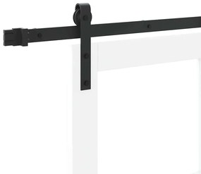 Porta Deslizante com Conjunto de Ferragens "ORKDAL" Madeira Sólida Bra