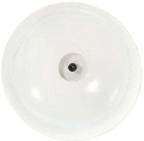 Candeeiro suspenso industrial 42 cm E27 branco