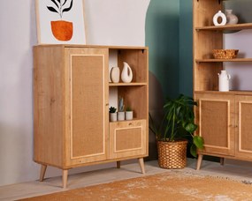 Móvel Multiuso Jüt – Carvalho – 40 cm x 90 cm x 110 cm