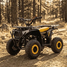 Moto 4 gasolina para Crianças Motors Quad Escape 49cc Amarela
