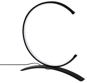 Candeeiro de Mesa Moon – Preto – 35 x 34 x 4 cm