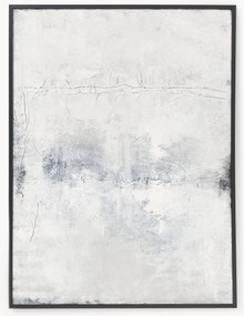 Quadro em tela pintado à mão emoldurado Simple Living