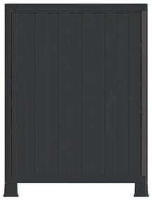 Armário de plástico 68x39x92 cm