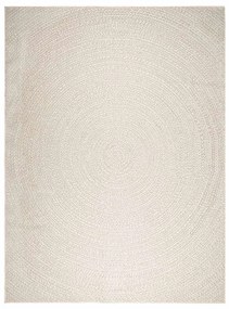 Tapete ZIZUR creme 240x340cm aspeto de juta interior e exterior