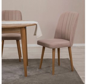 Conjunto de Mesa de Jantar Extensível e Cadeiras Vina – Pinho Atlântic